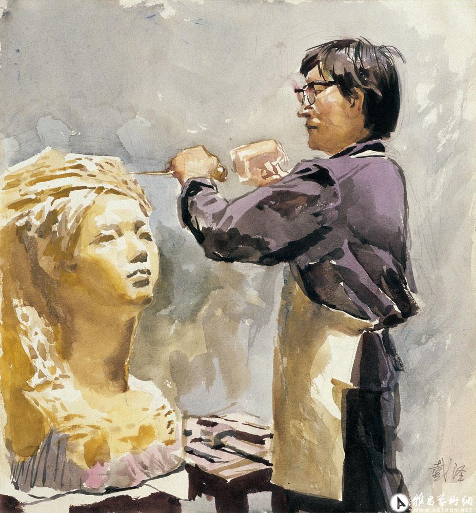 雕塑家张德华