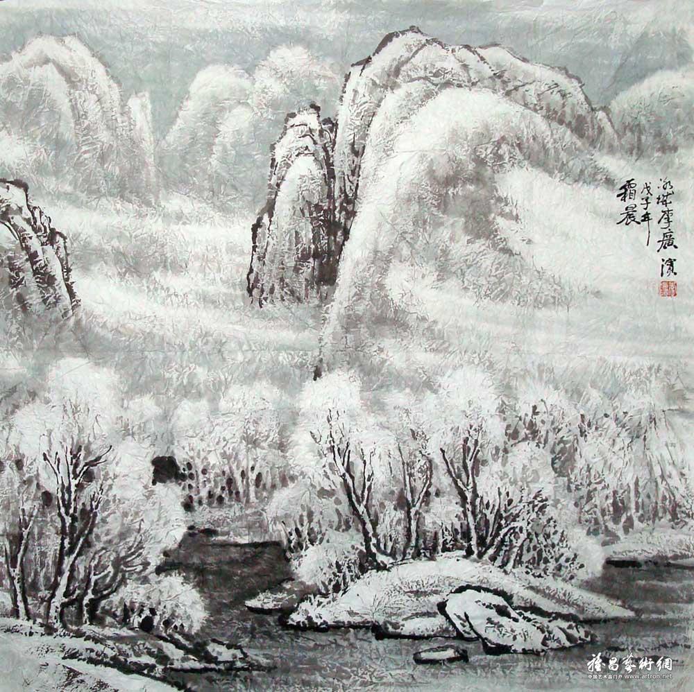 霜晨__李广滨作品展_李广滨在线作品_李广滨官方网站-雅昌艺术家网