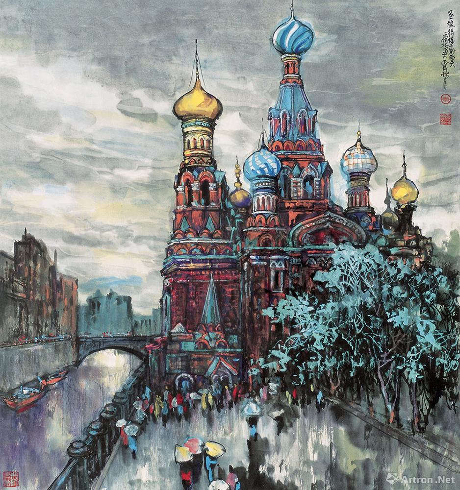 圣彼得堡的雨天