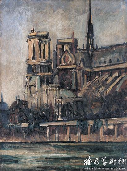 巴黎圣母院河畔