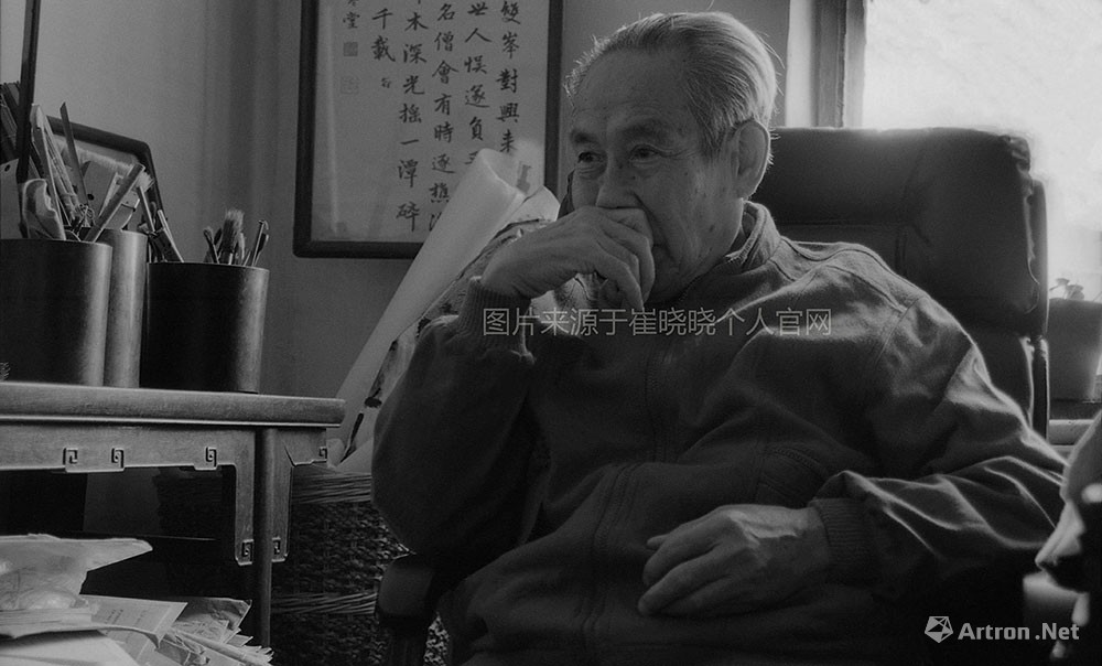 晏少翔（1914-2014）1989年摄