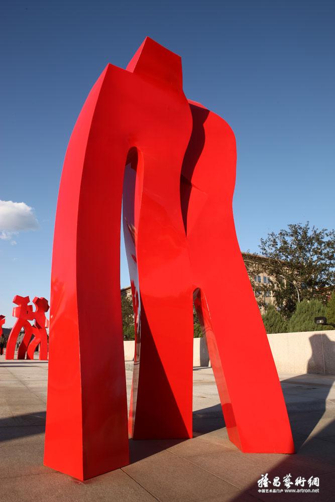 2008年在北京世纪坛作品