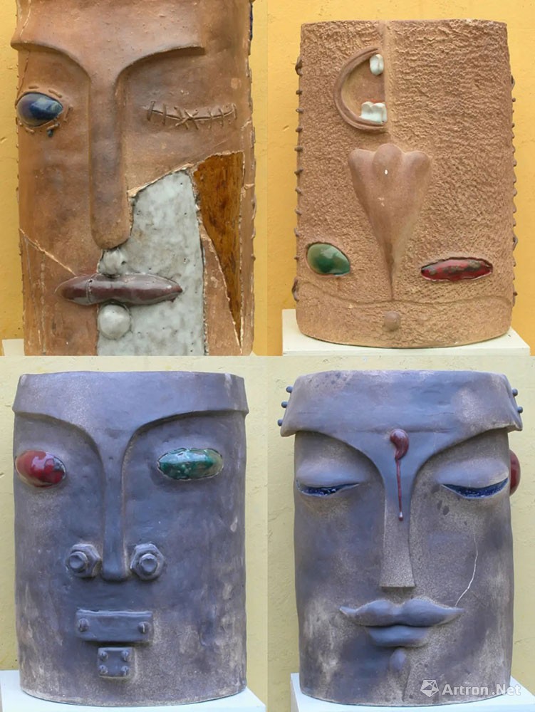 漆艺作品之面具系列