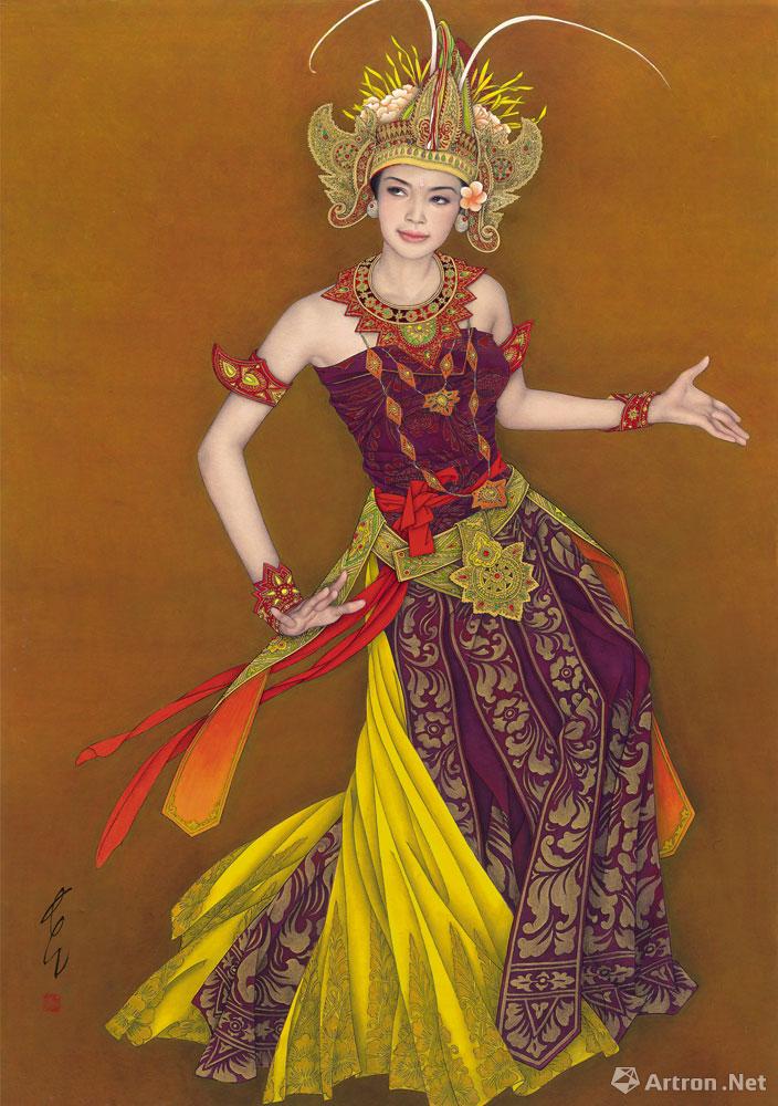 巴厘岛之舞（一）<br>Feng Changjiang Dance of Bali I