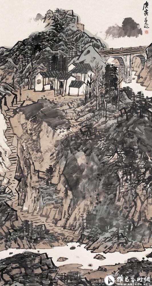 山水作品092_山水作品在线展_何家安作品展_何家安在线作品_何家安