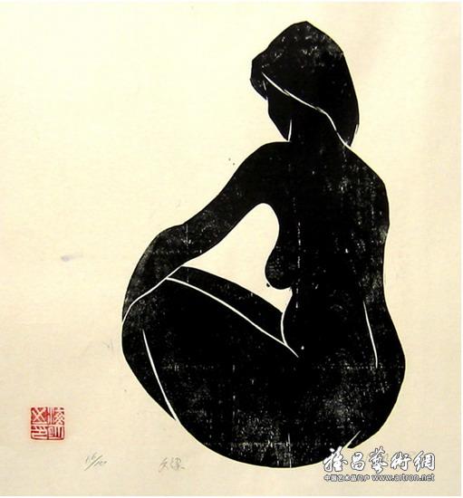 刘海明作品：女裸    