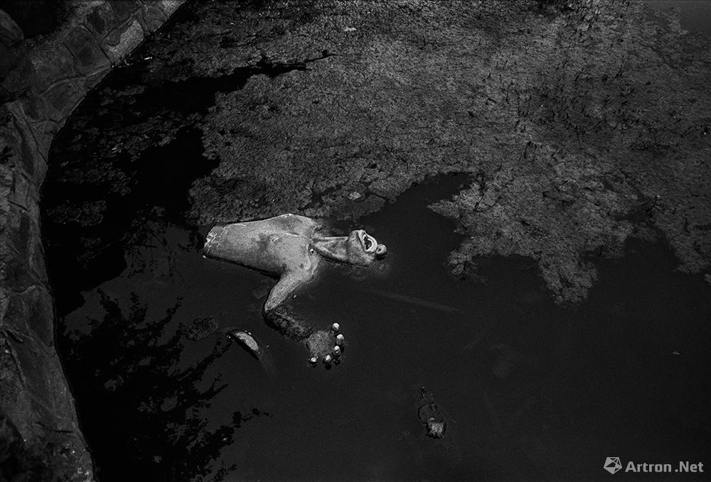 唐浩武作品：2005年水塘里的人偶无锡