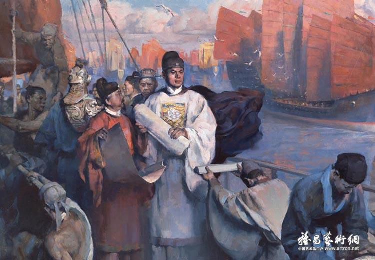 郑和下西洋（局部）<br>China's Great Armada(Detail)