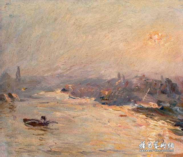 海河日落^_^<br>Sunset on the Haihe River