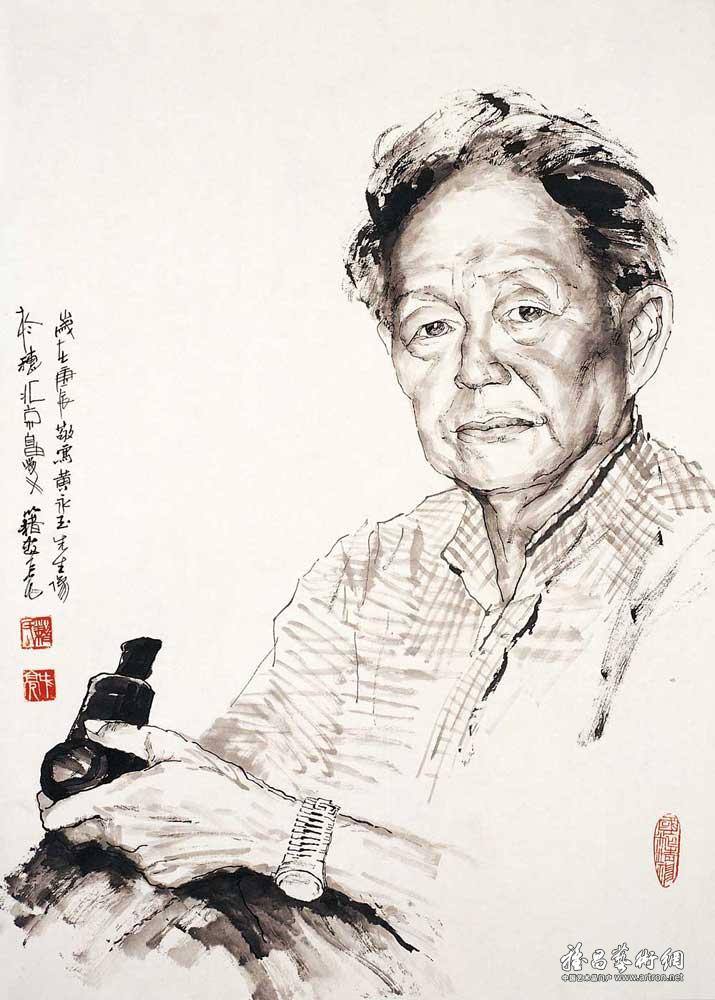 黄永玉肖像