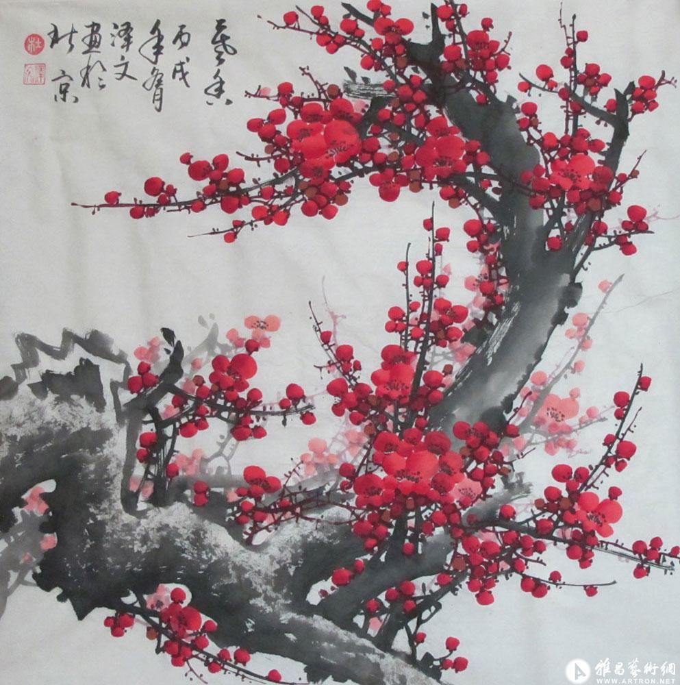 梅花004__傅继英作品展_傅继英在线作品_傅继英官方网站-雅昌艺术家网