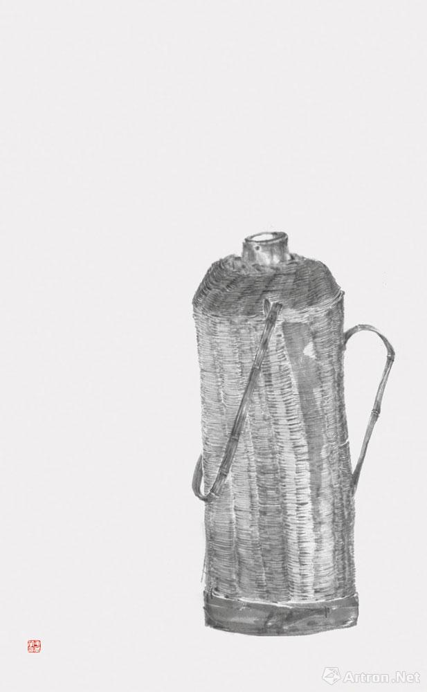 记忆系列-竹编水瓶