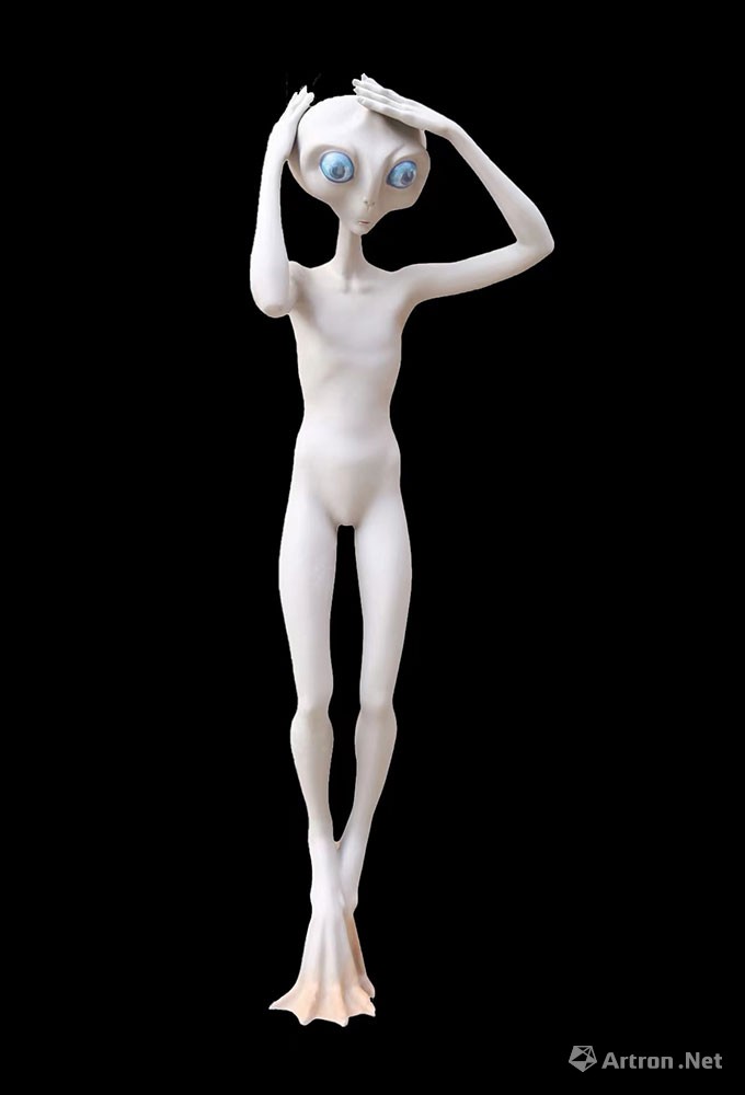 外星人雕塑系列作品2