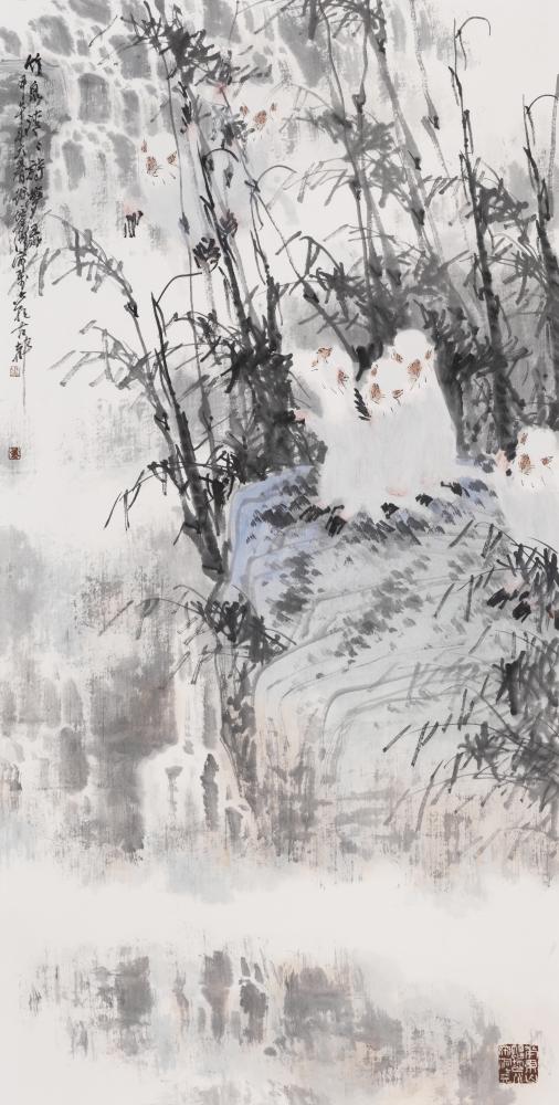 竹泉清清诗梦绿