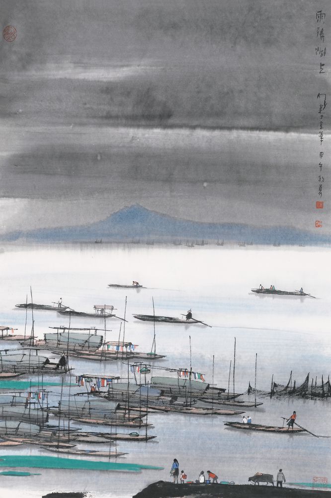 雨后湖上