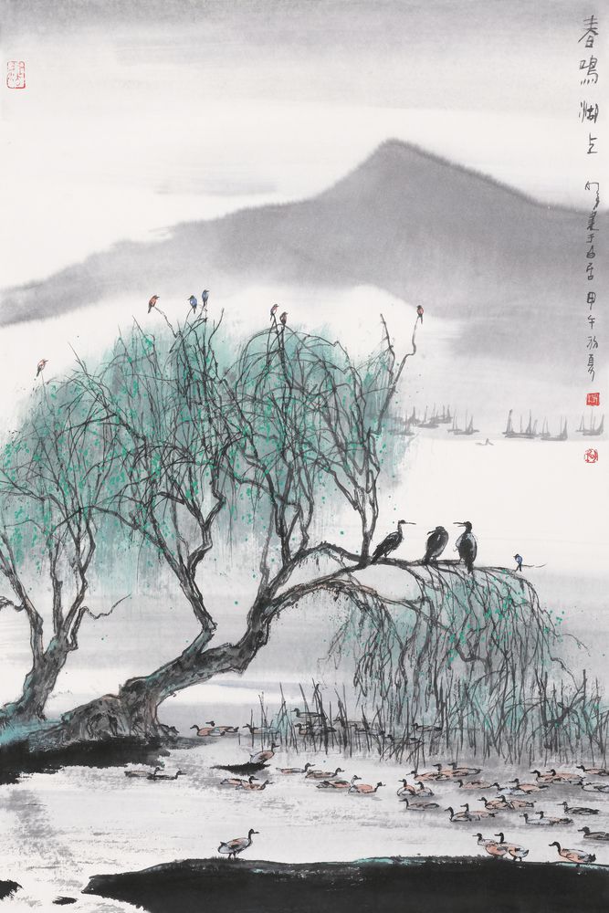 春鸣湖上