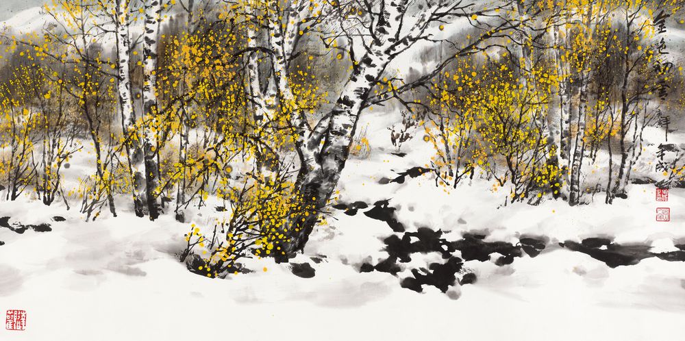 金色初雪