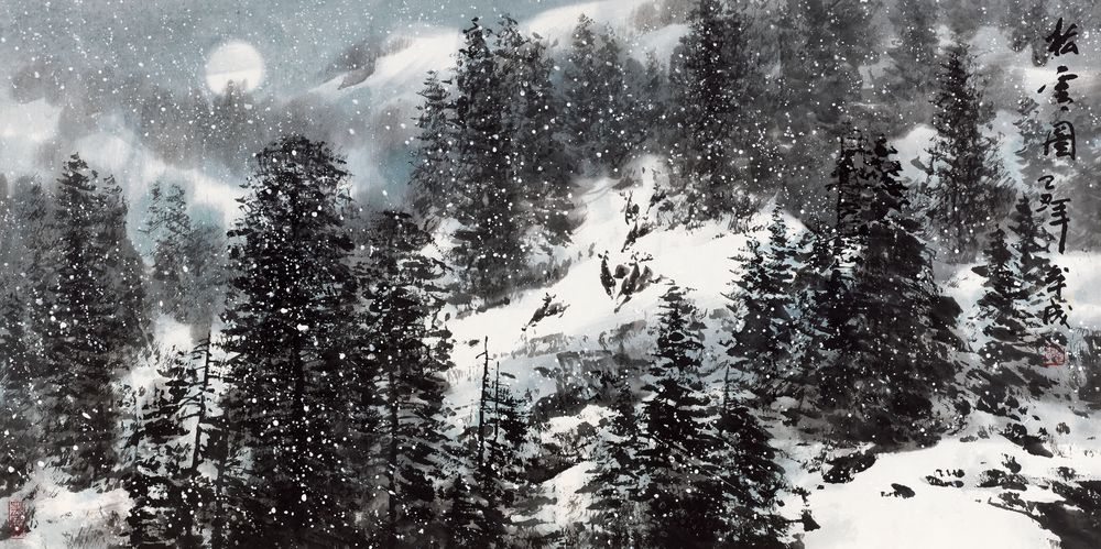 松雪图