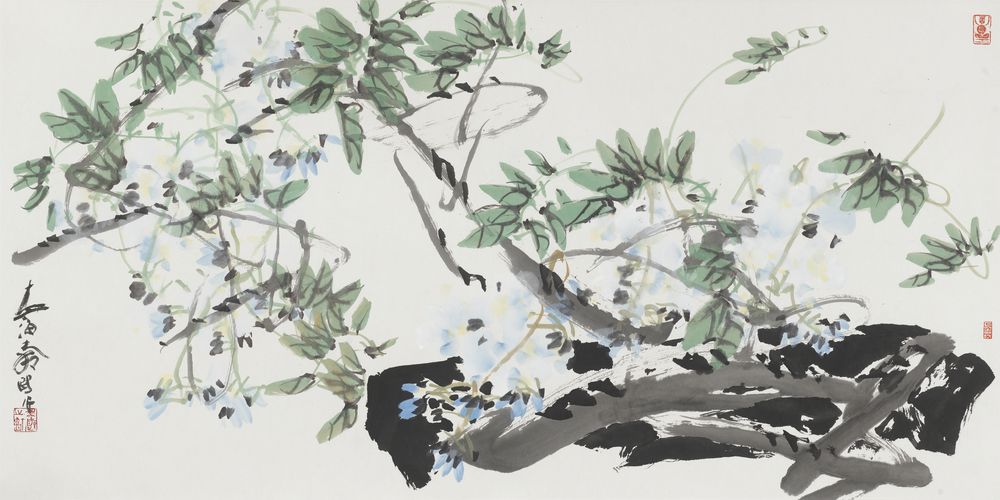 姚舜熙-春光图之四-鉴证备案-雅昌艺术网——艺术品门户网站