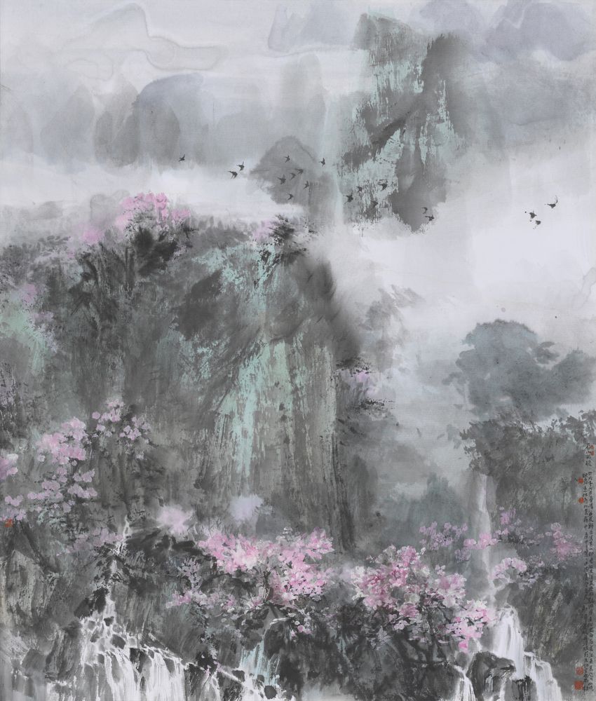 春山雨后