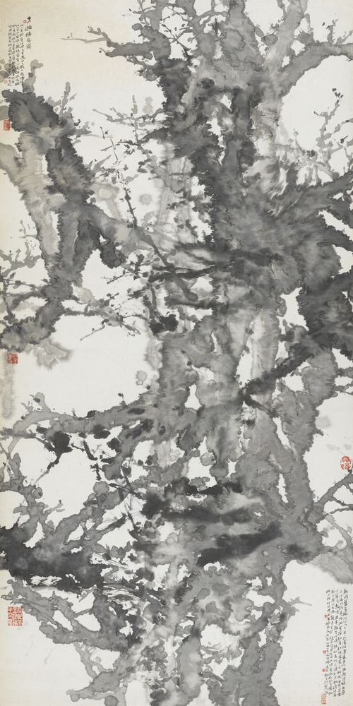 古梅待春图