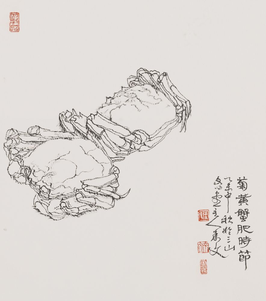 菊黄蟹肥时节