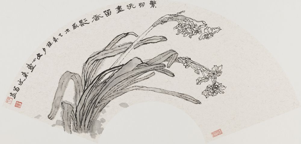 繁羽洗尽留香影