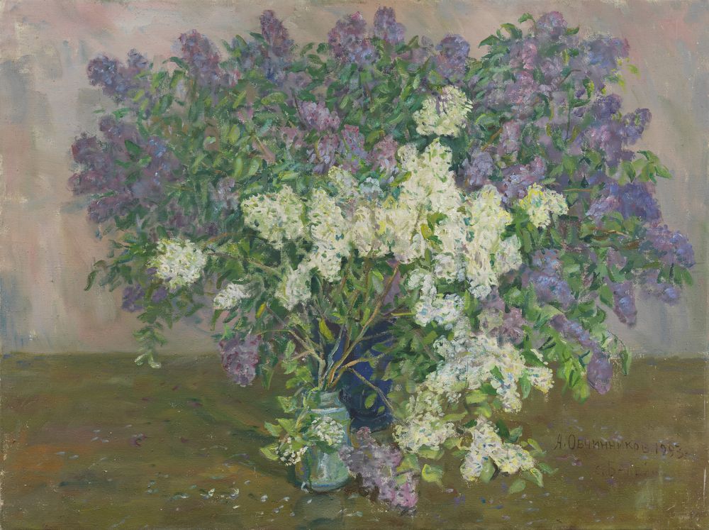巴列伊卡村的丁香花