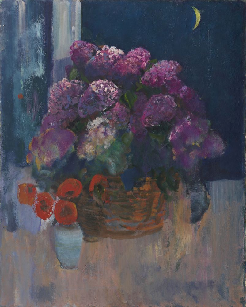静物·丁香花 