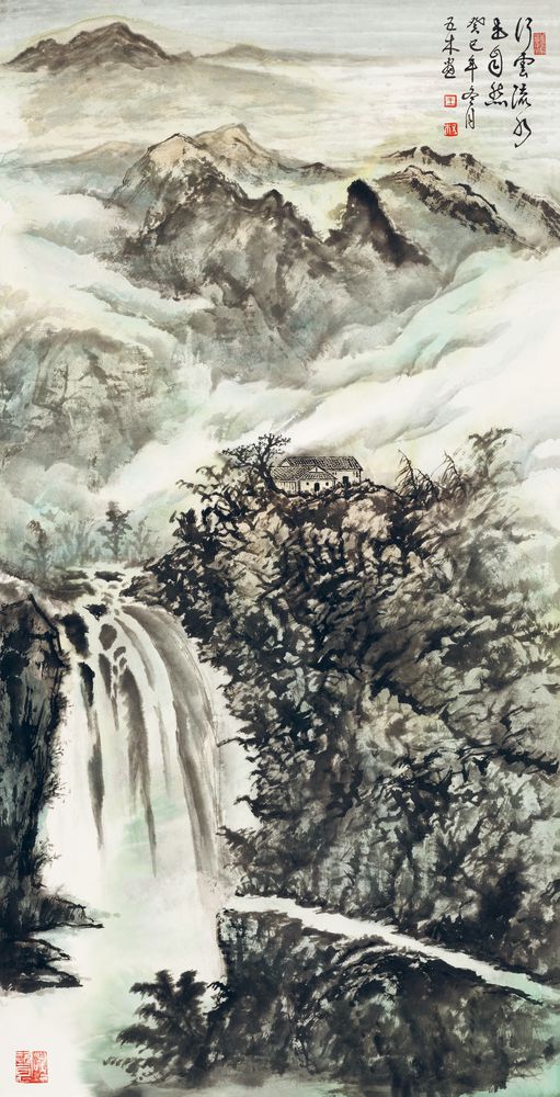 行云流水出自然