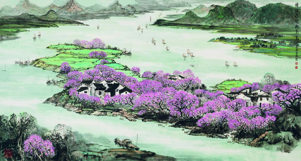 赣江有个桃花岛