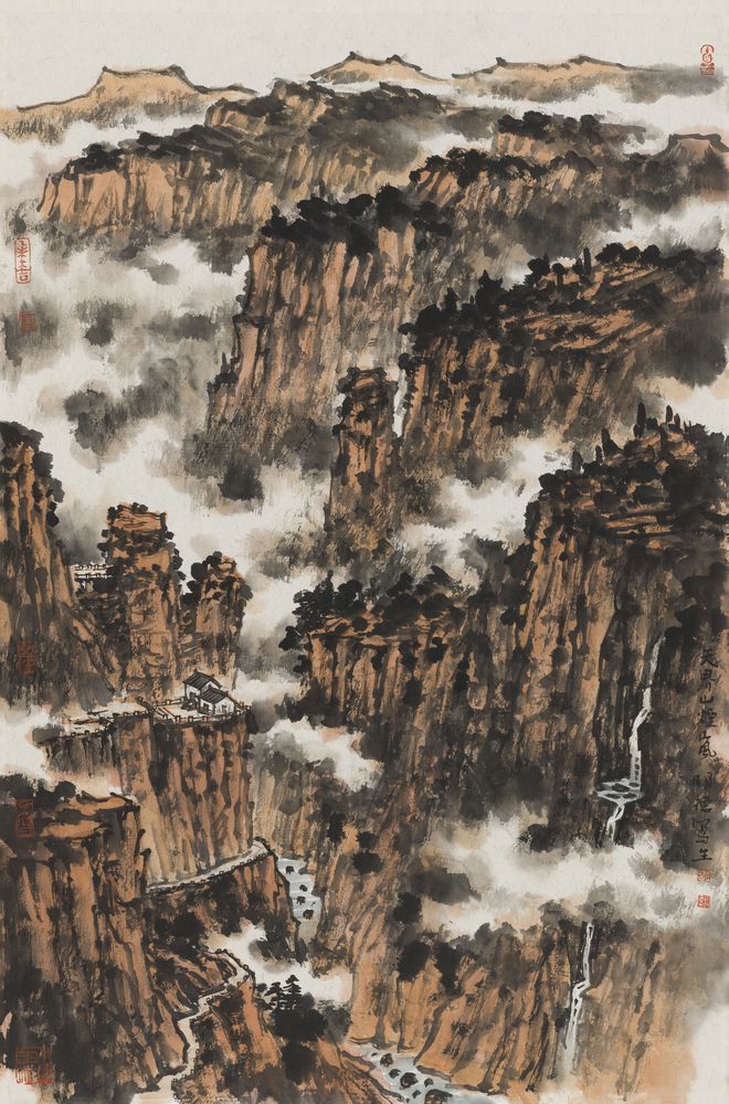 天界山烟岚