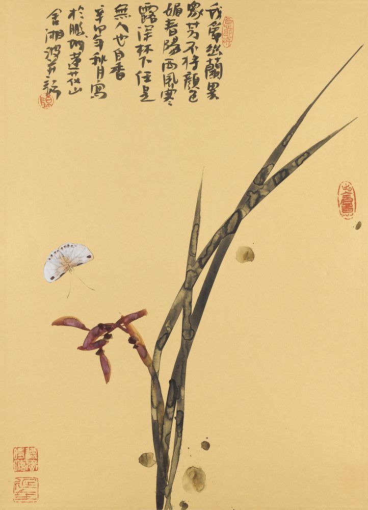 我爱幽兰异众芳