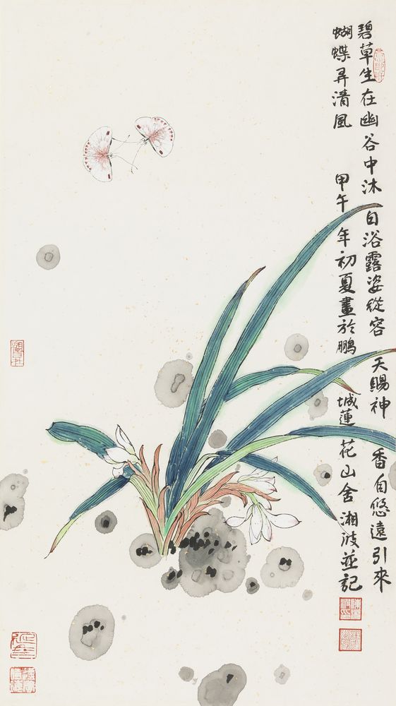碧草生在幽谷中