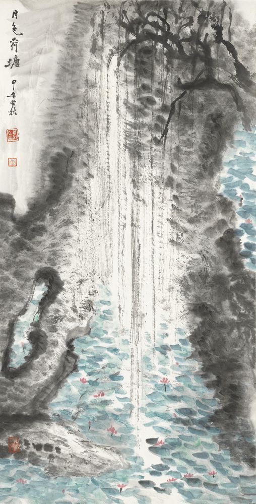 月色荷塘
