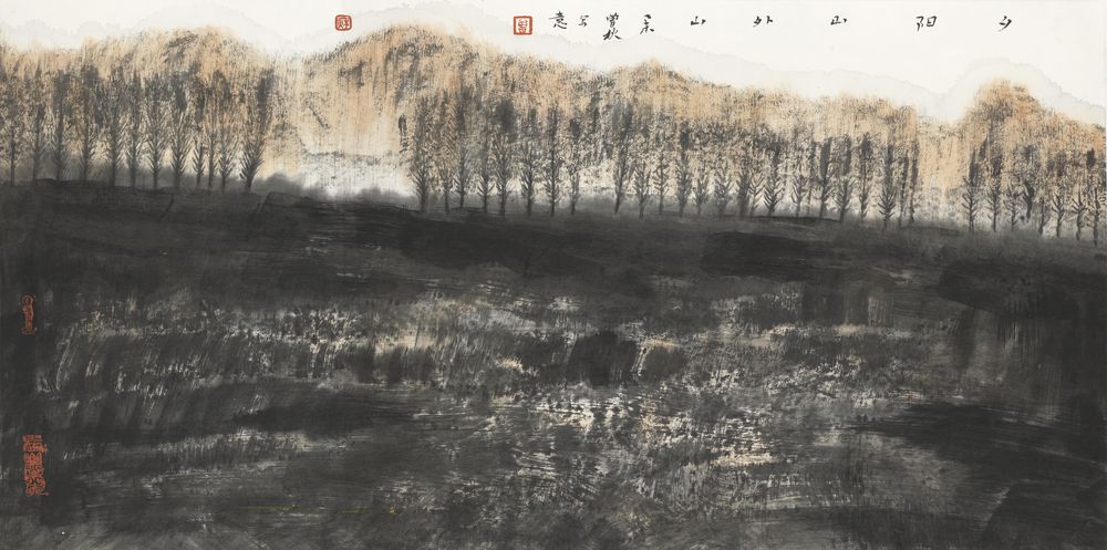 夕阳山外山