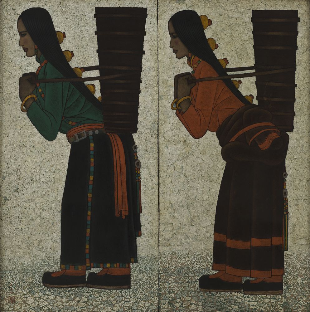 背水藏女