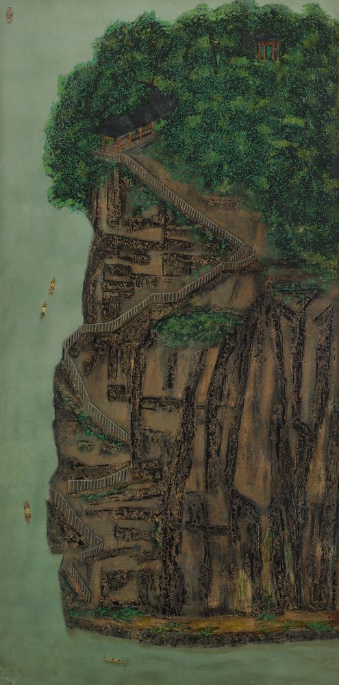 去乐山大佛的路