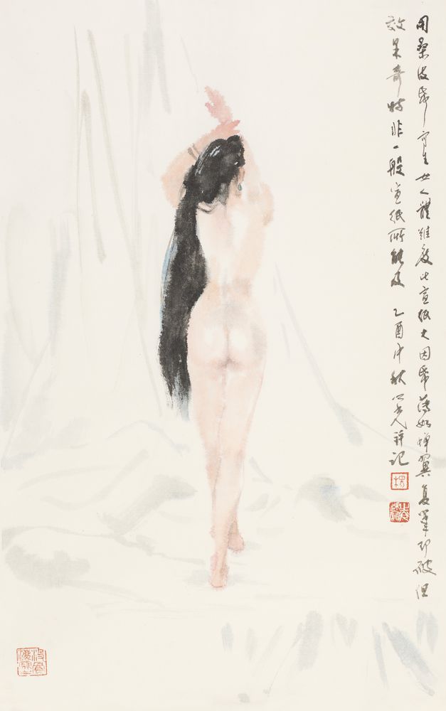 女人体背影