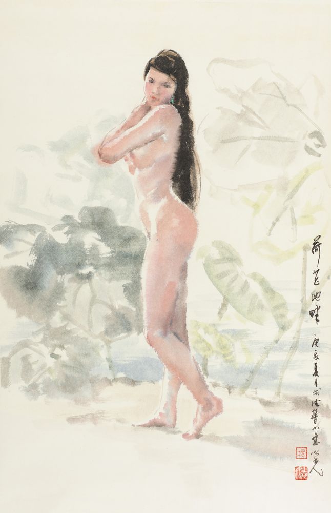 荷花池畔