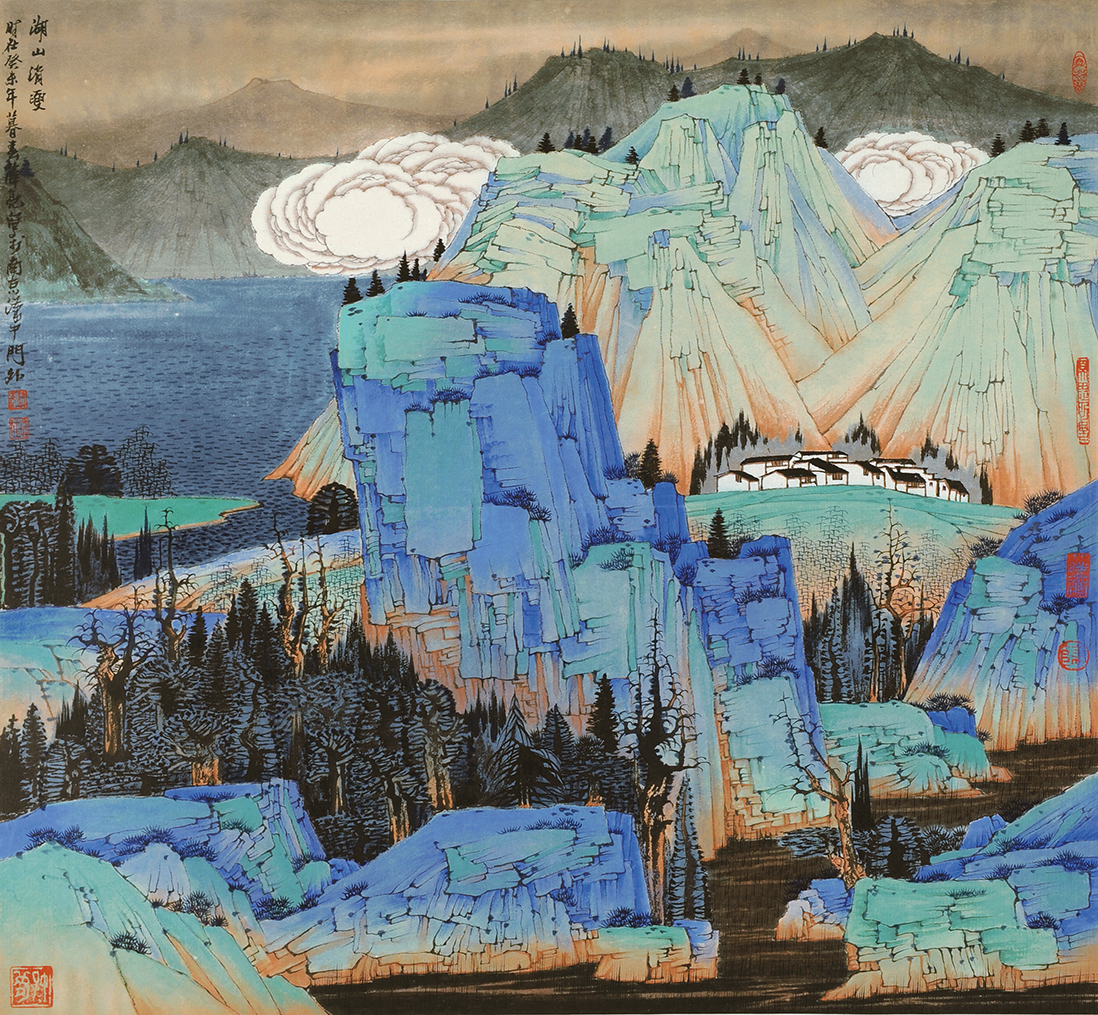 湖山消夏