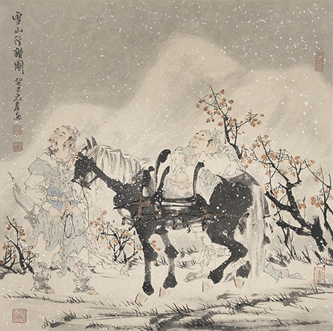 雪山行猎