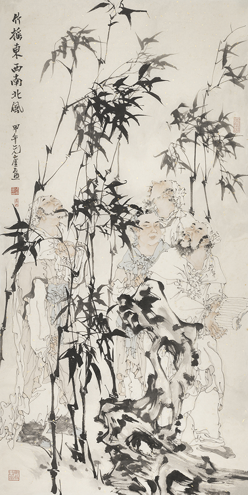 竹摇东西南北风