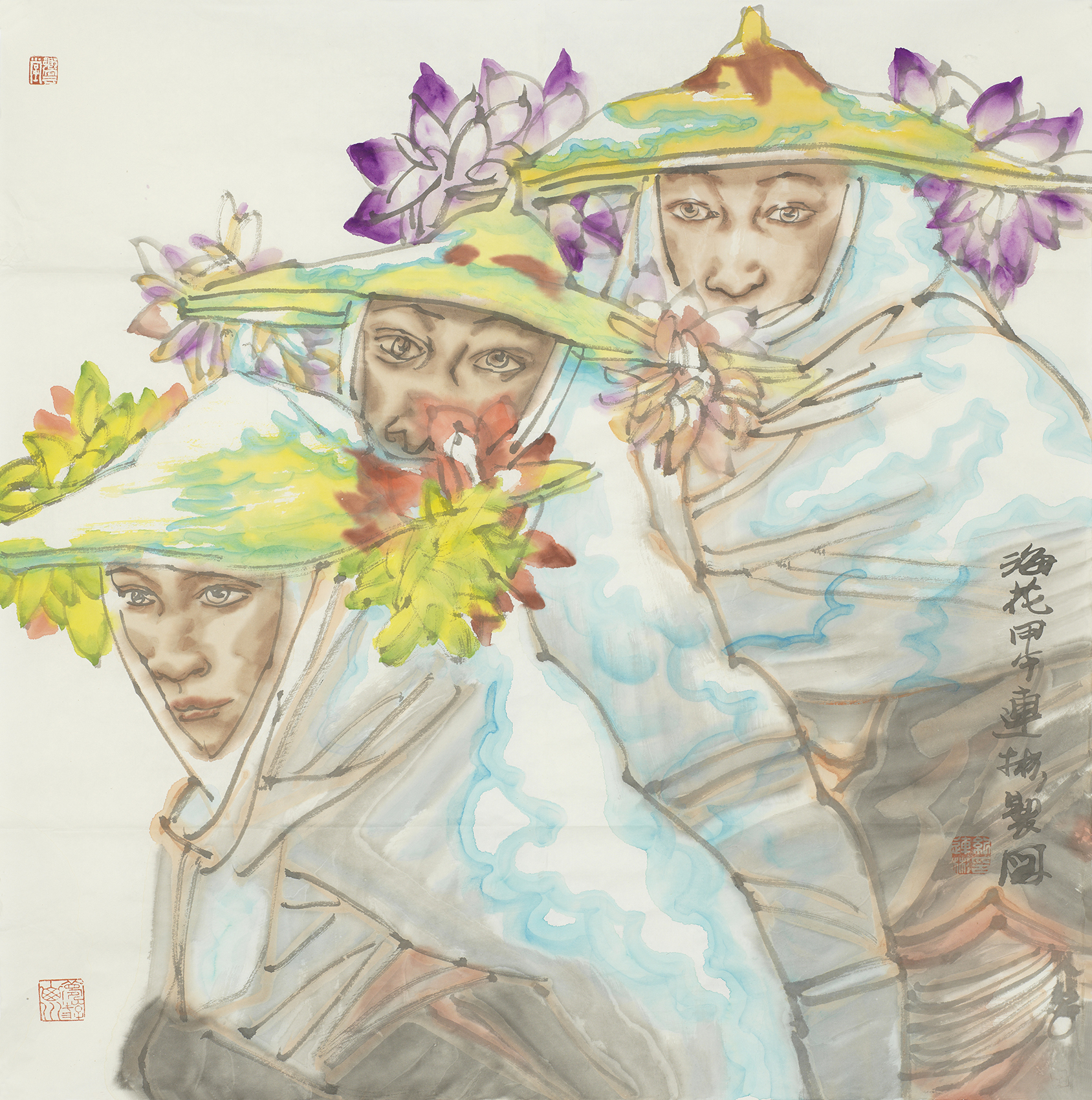海花三姐妹