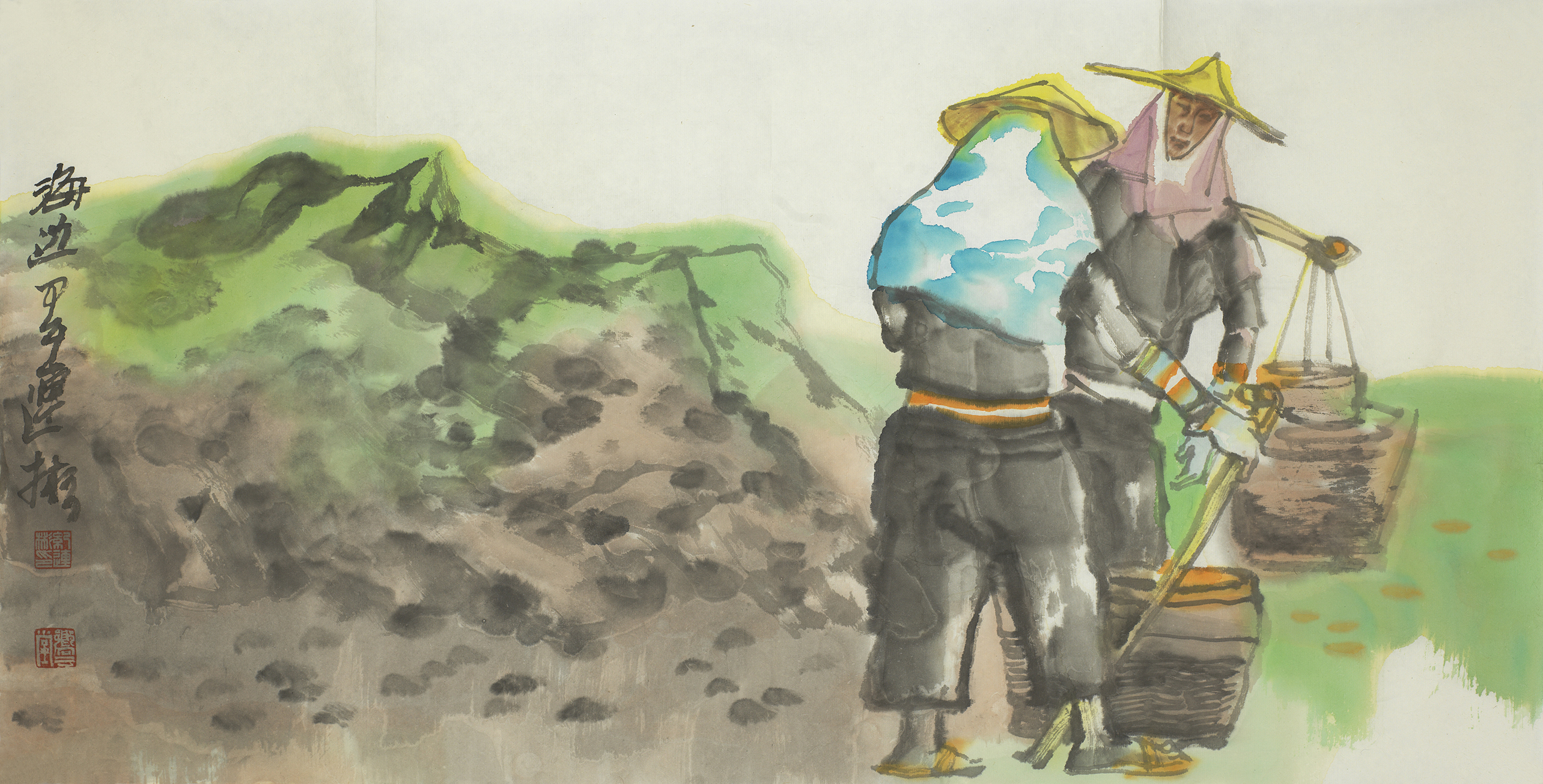 海边