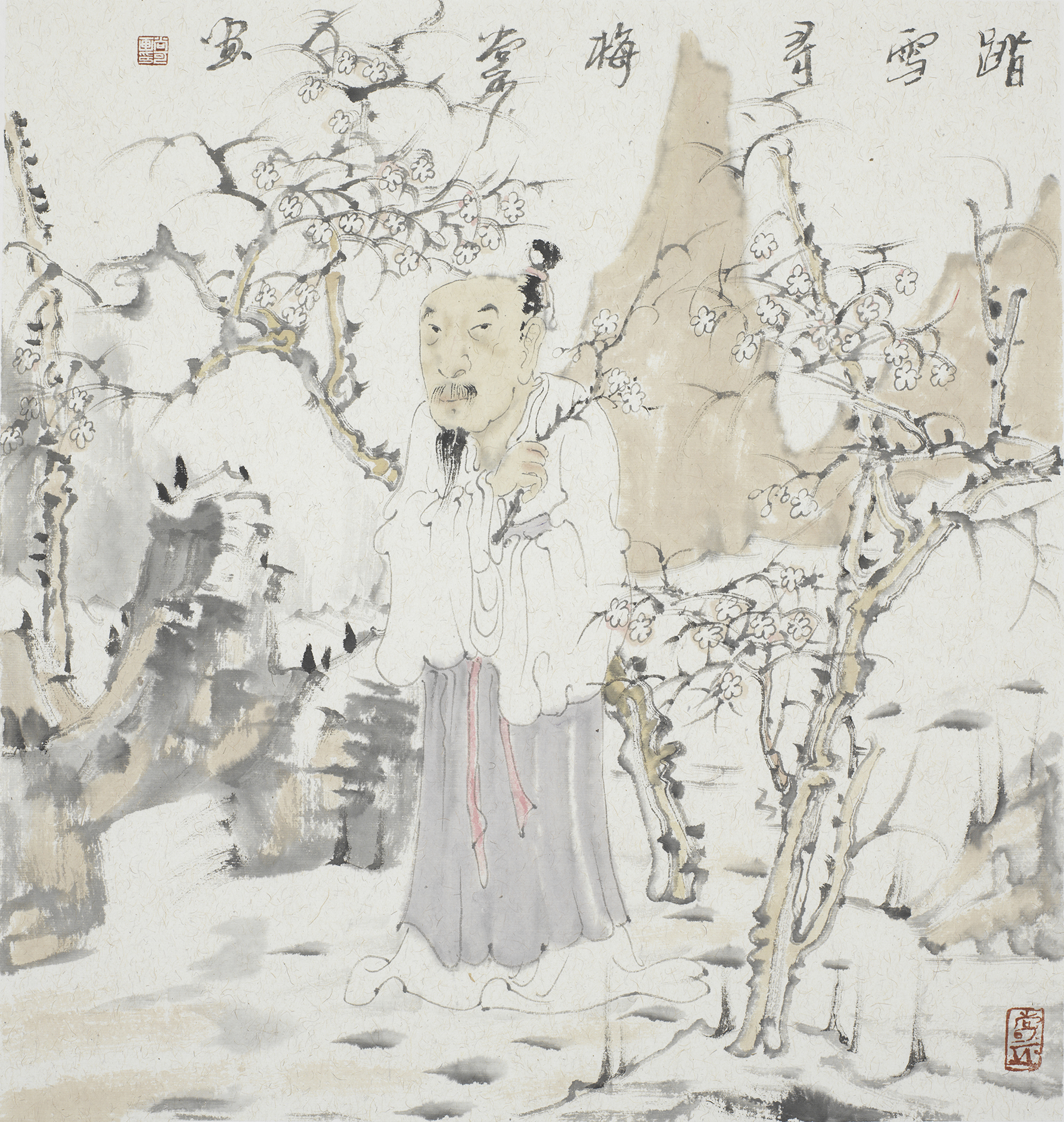 踏雪寻梅