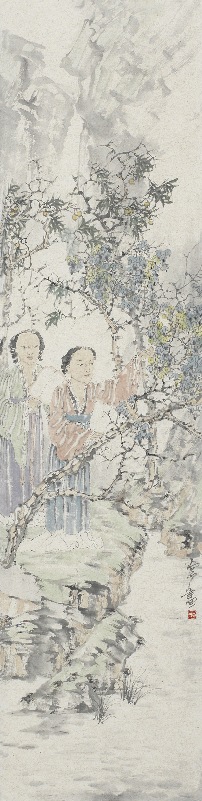 赏花