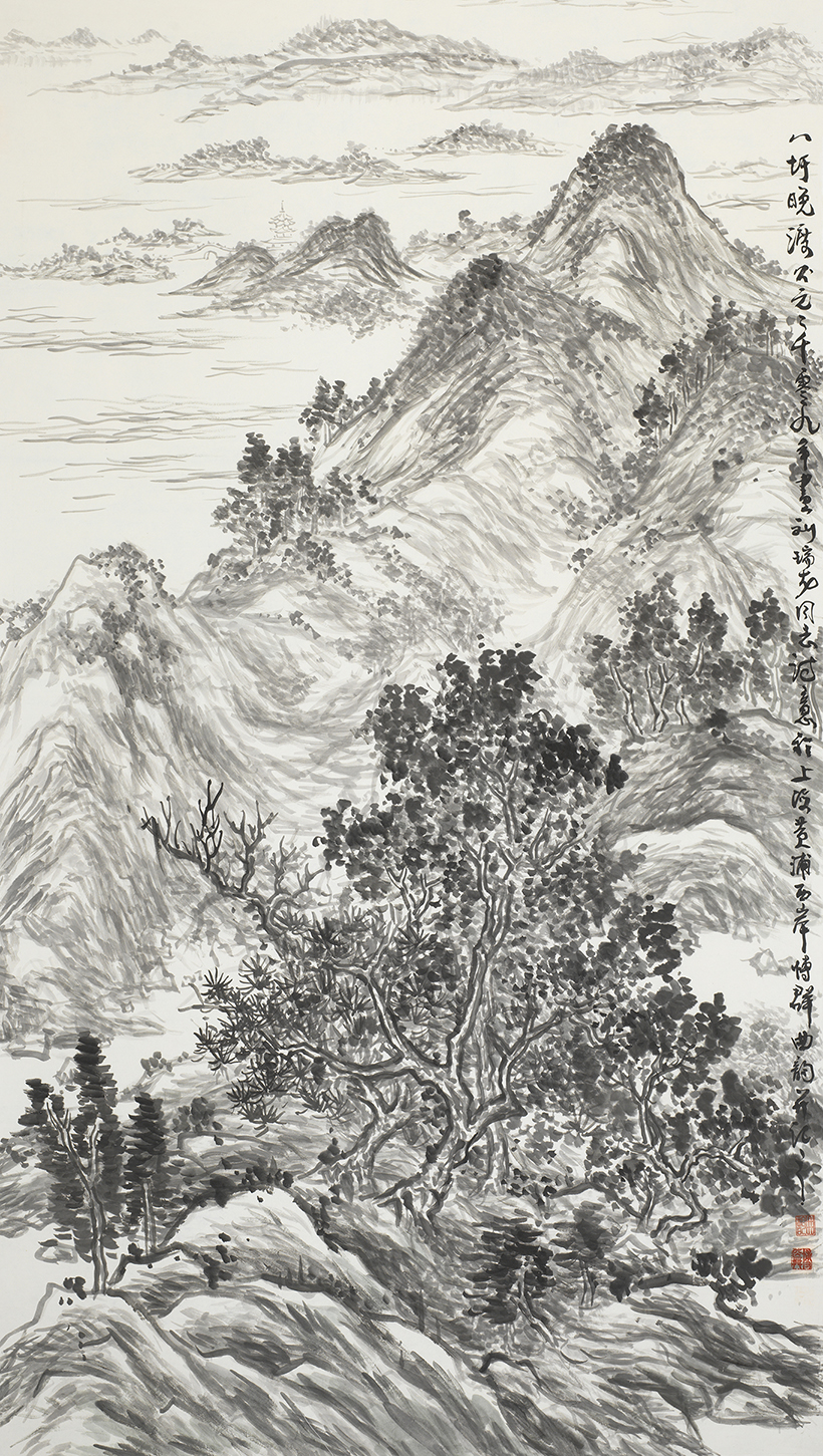 八圩晚渡