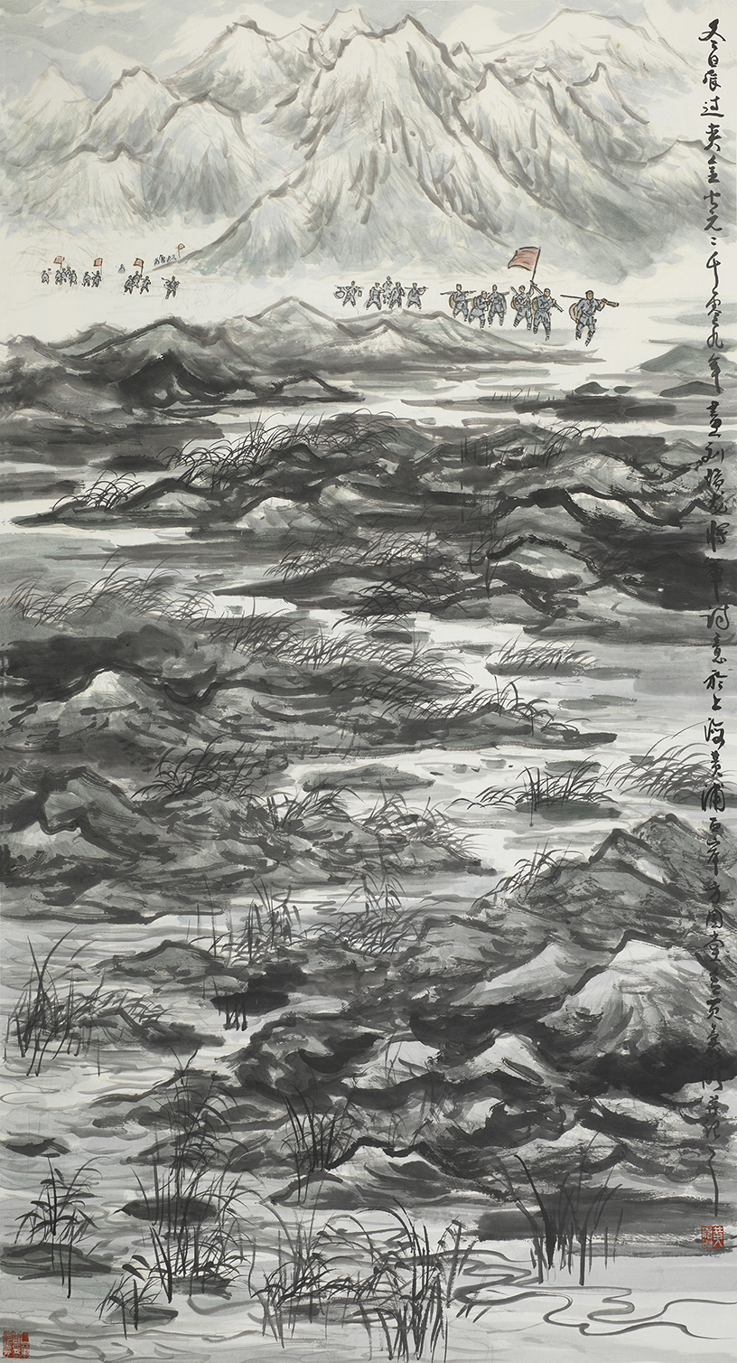 冬晨过夹金山