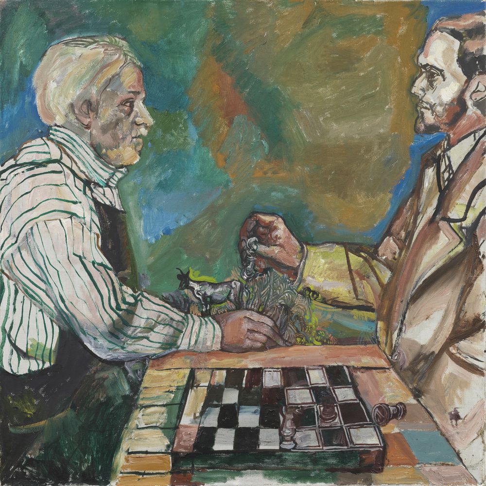 与保罗·克莱下象棋 
